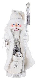 Cozy Silver Bell Santa<br>Steinbach 2022